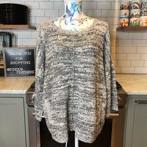 Eileen Fisher | Marbled Grey Oversized Sweater